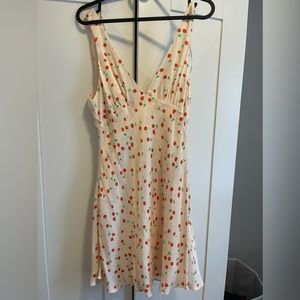 Zara cherry mini dress